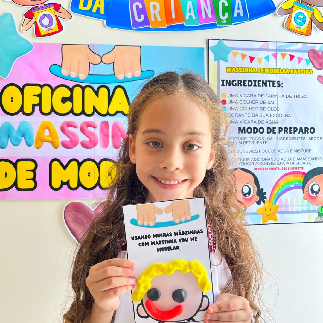 Oficina de Massinha SEMANA DA CRIANÇA