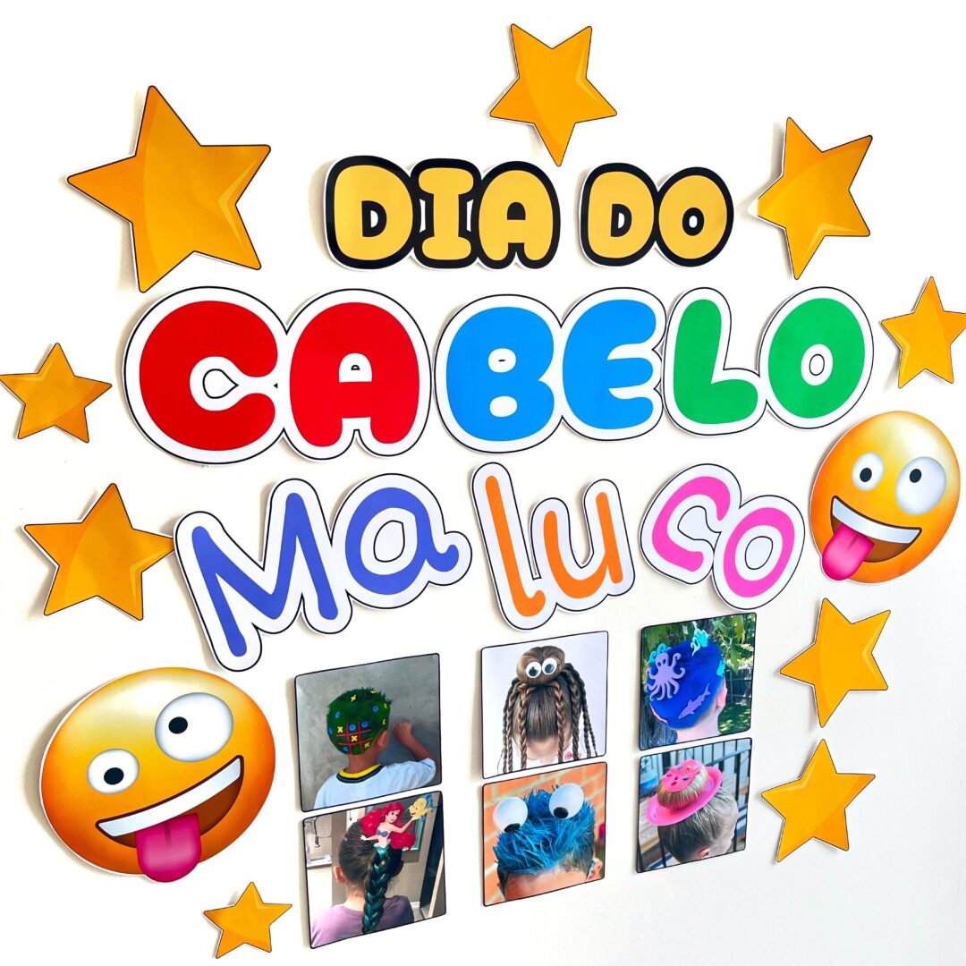 Kit dia do cabelo maluco
