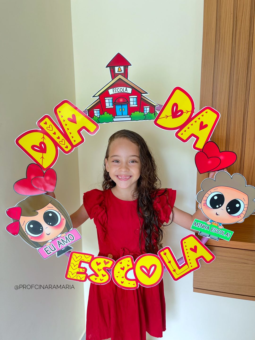 Decoração bambolê DIA DA ESCOLA