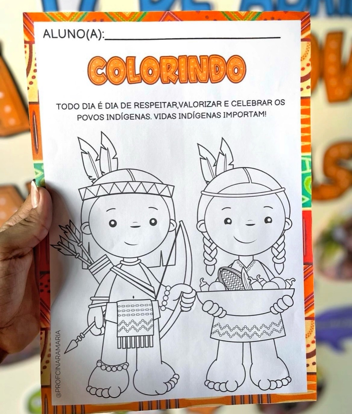 Kit dia dos povos indígenas - Imagem 7