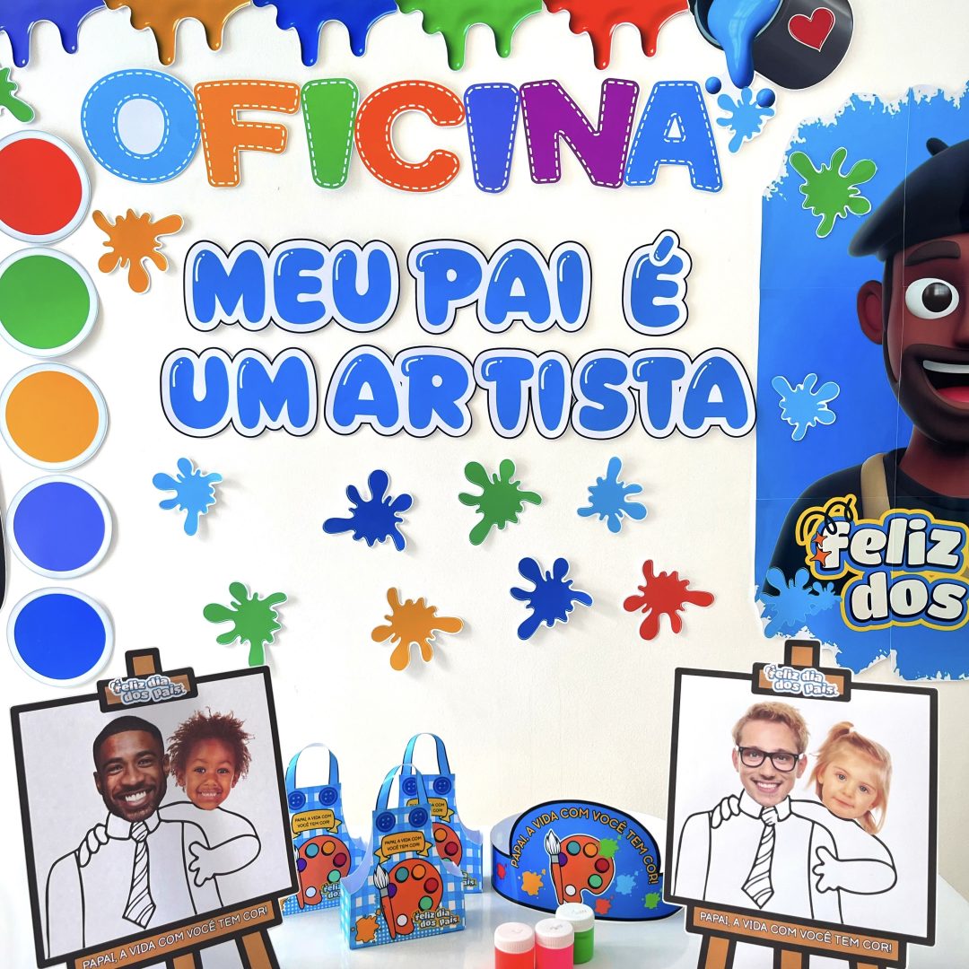 Oficina meu pai é um artista