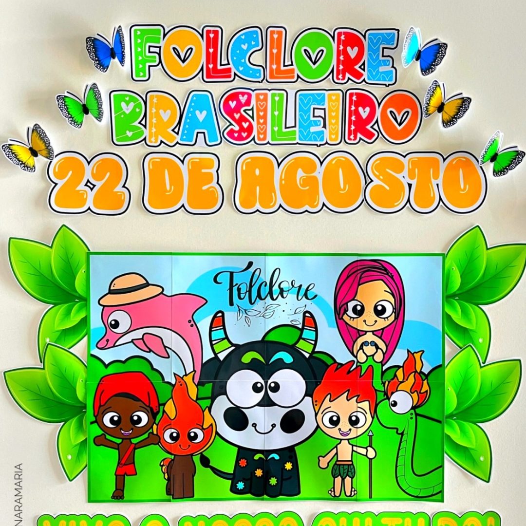 Painel dia do folclore