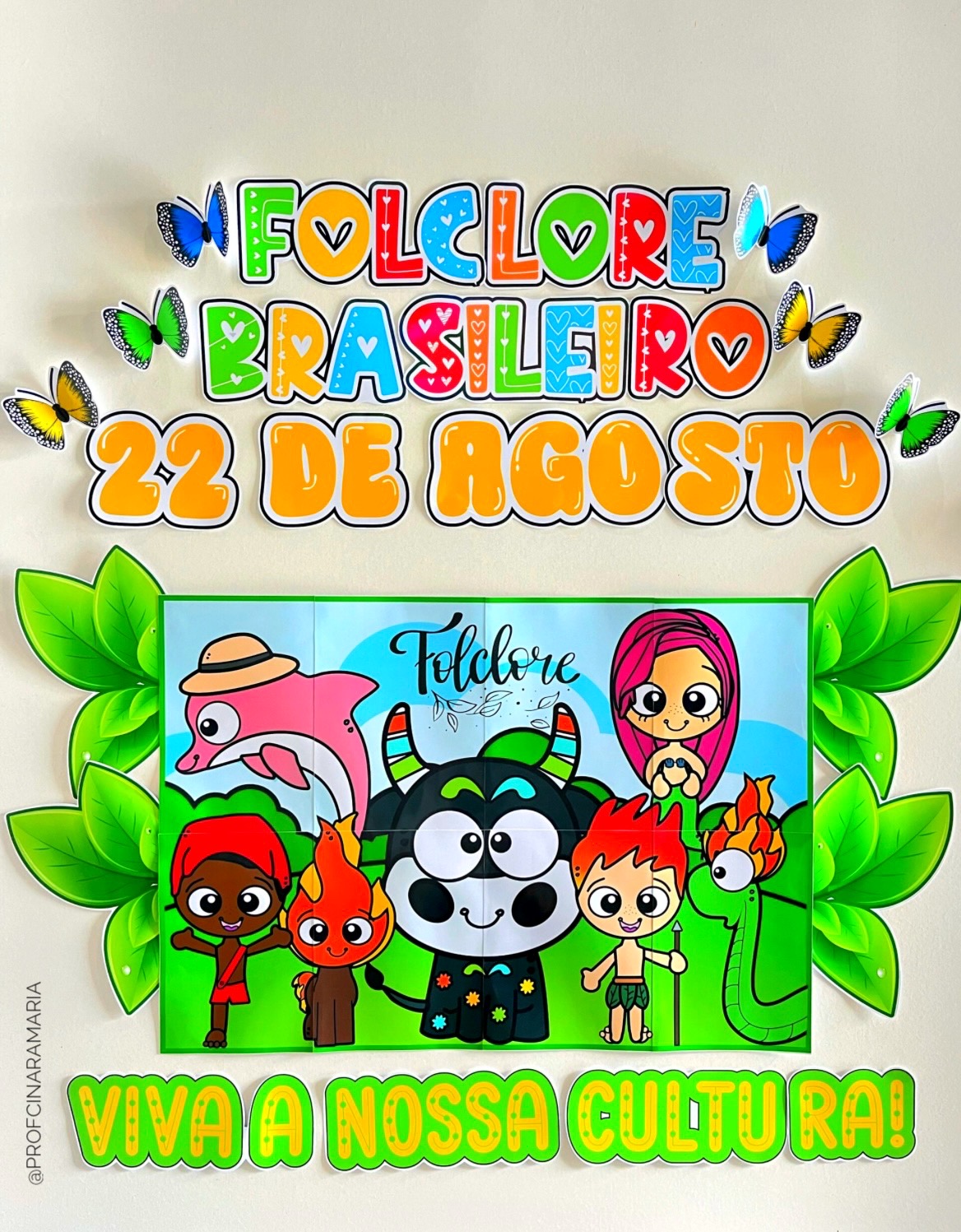 Painel dia do folclore
