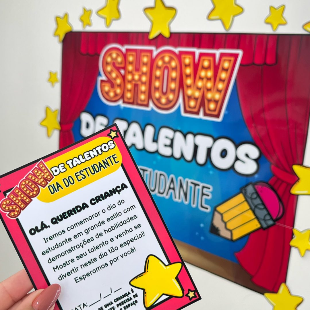 Show de talentos DIA DO ESTUDANTE