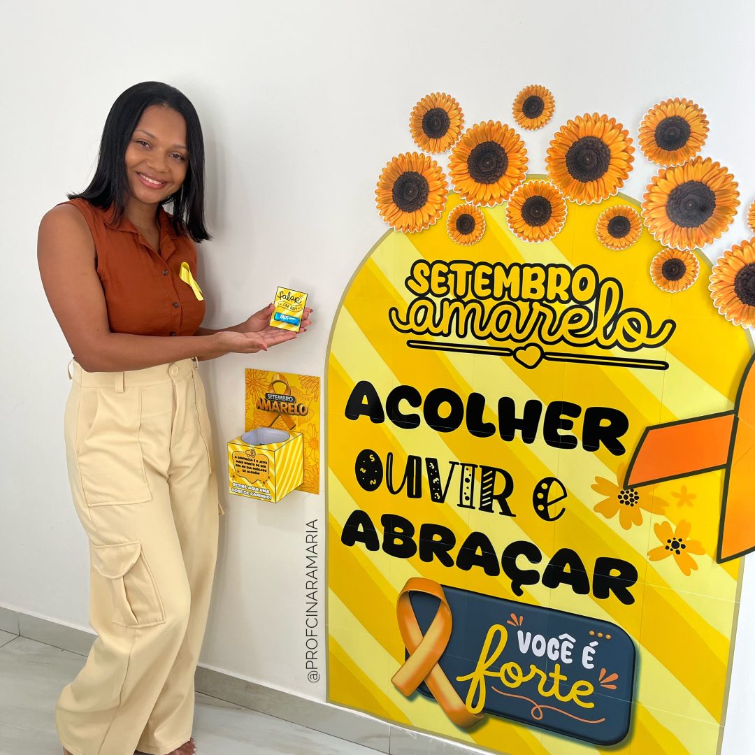Painel Arco Setembro Amarelo