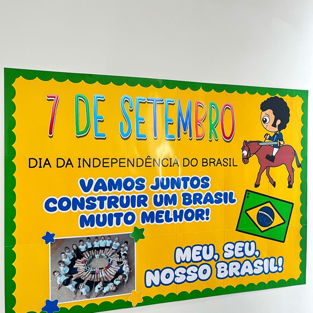 Painel cartaz Independência do Brasil