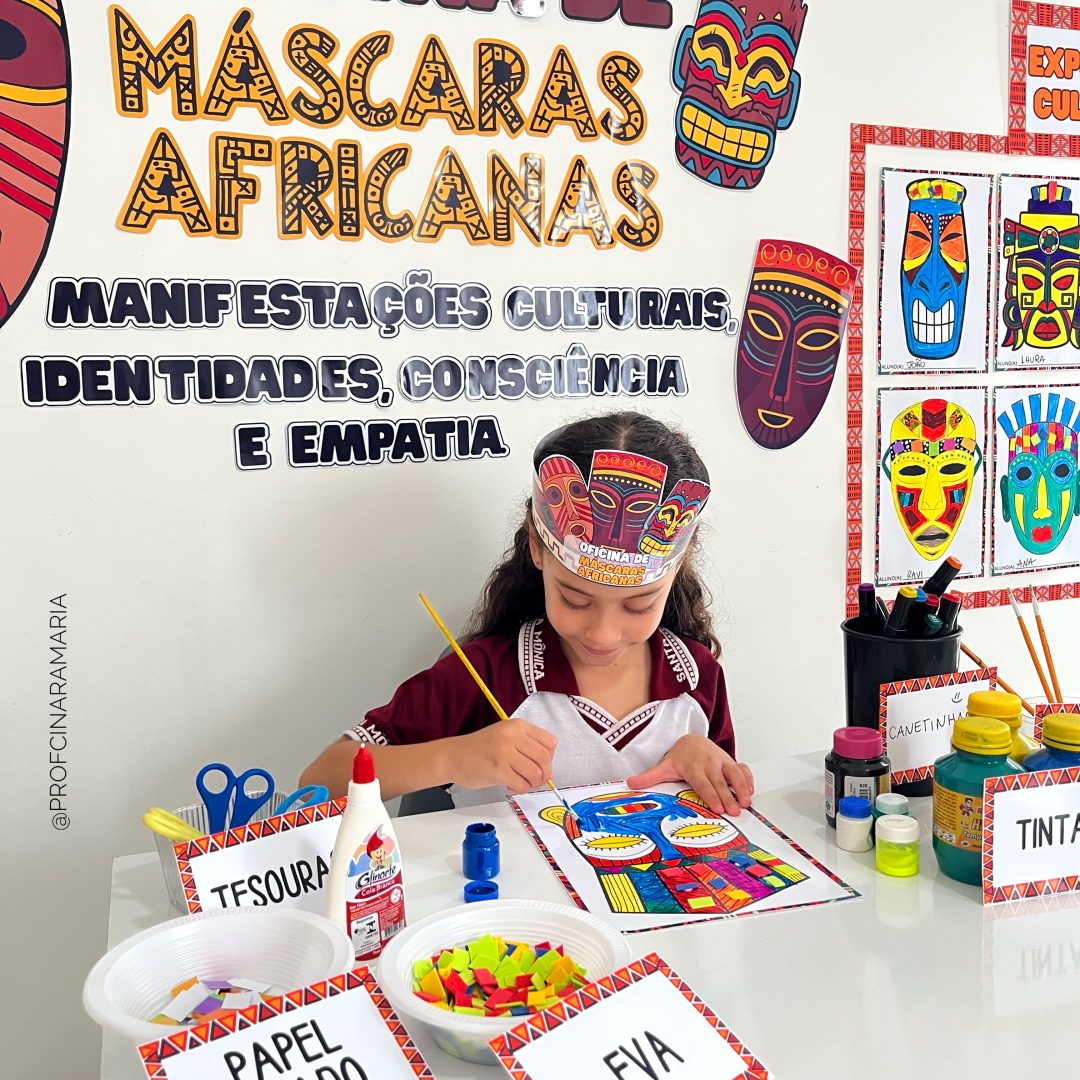 Oficina de máscaras africanas