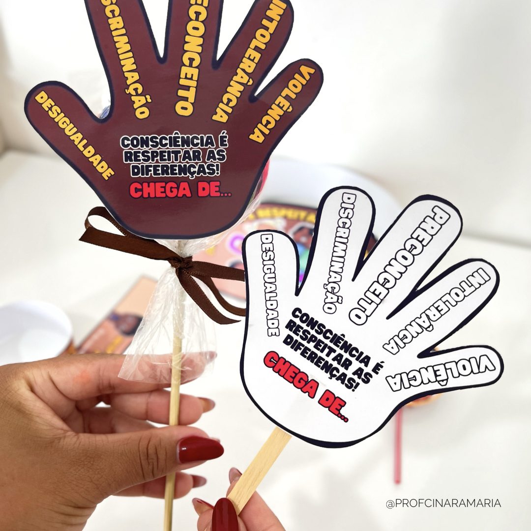 Kit lembrancinhas dia da consciência negra