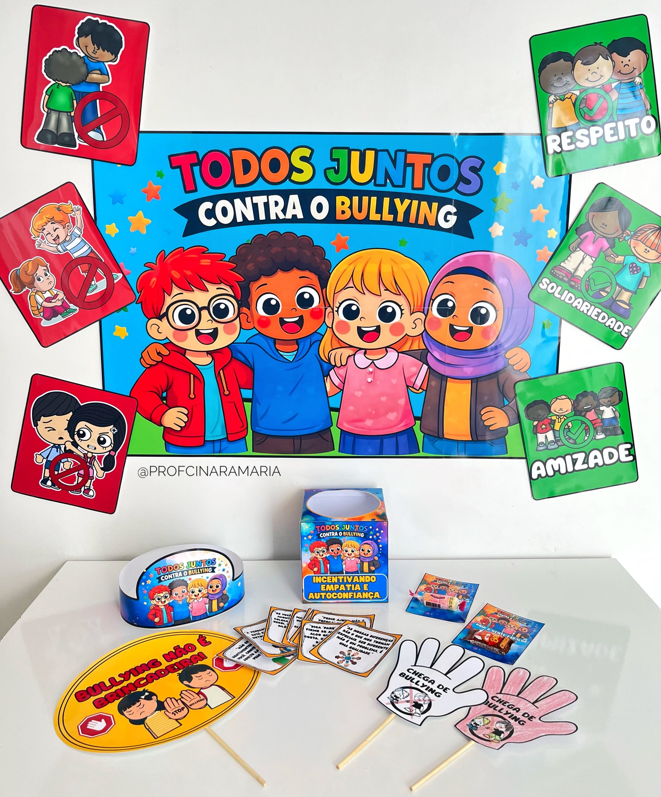 Kit todos juntos contra o bullying