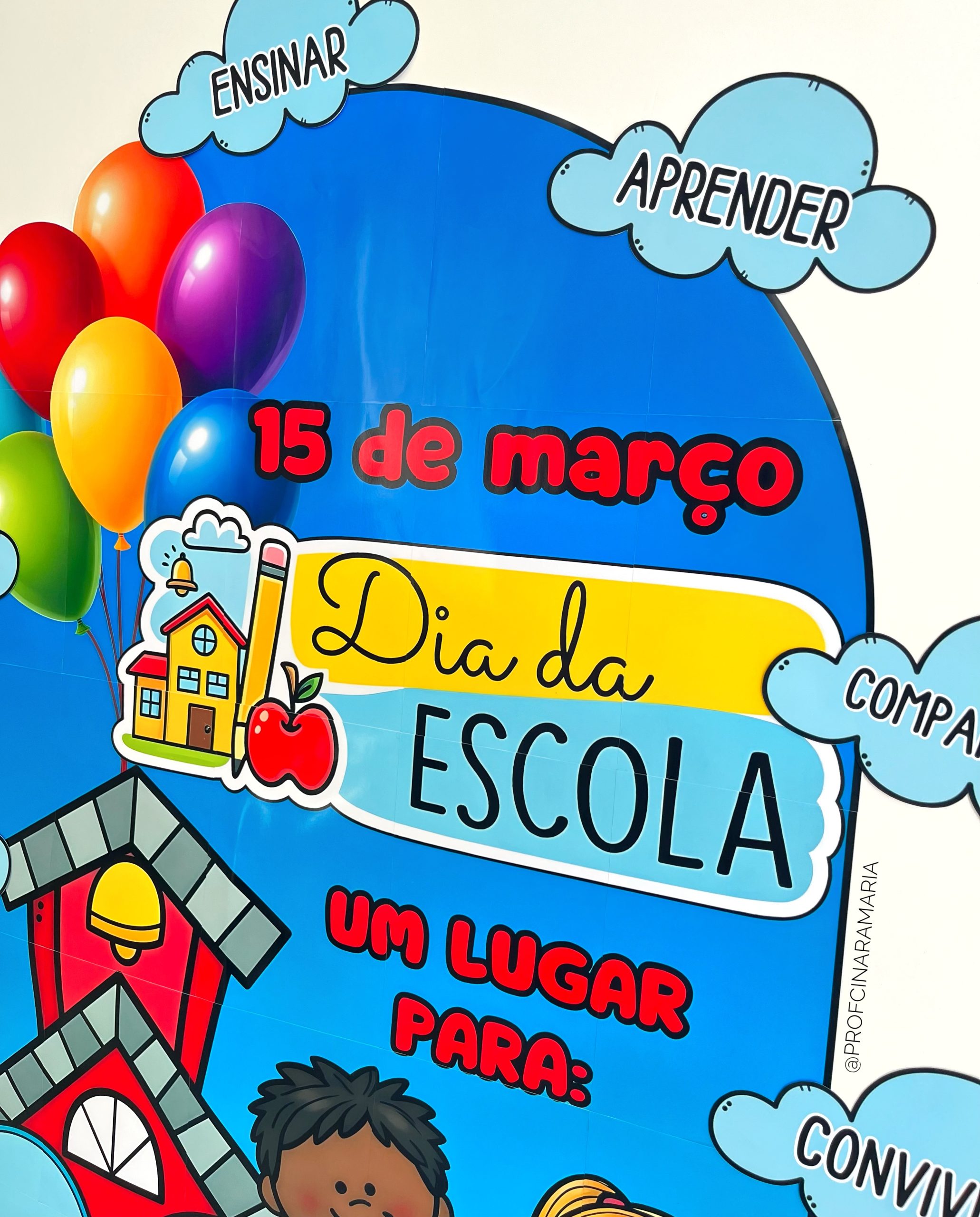 Painel arco DIA DA ESCOLA - Imagem 7