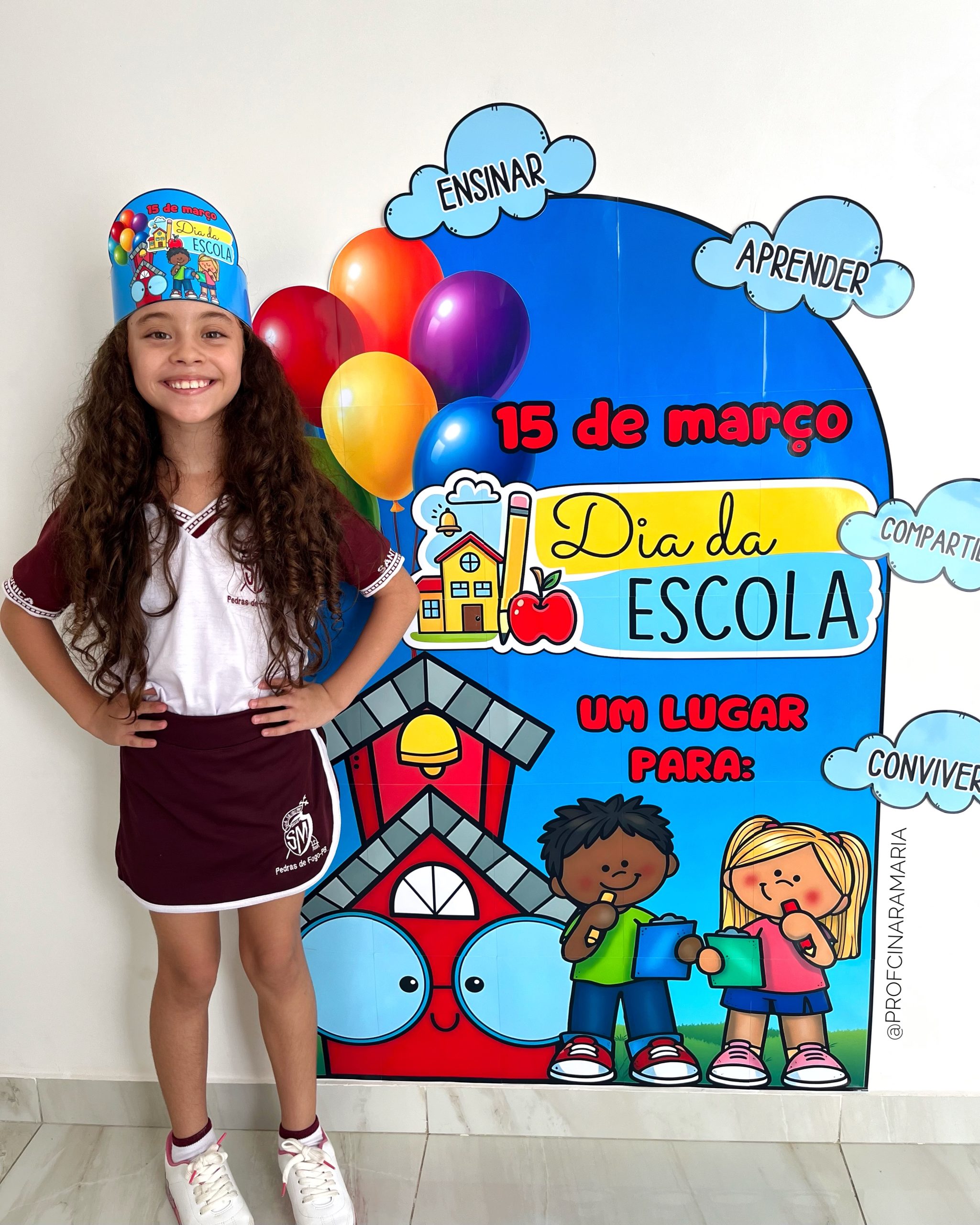 Painel arco DIA DA ESCOLA