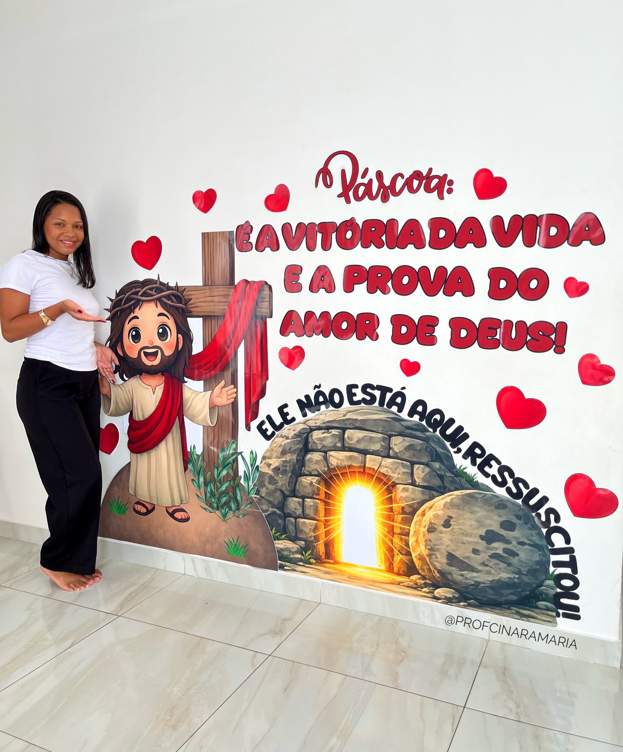 Painel Jesus a verdadeira Páscoa - Imagem 2
