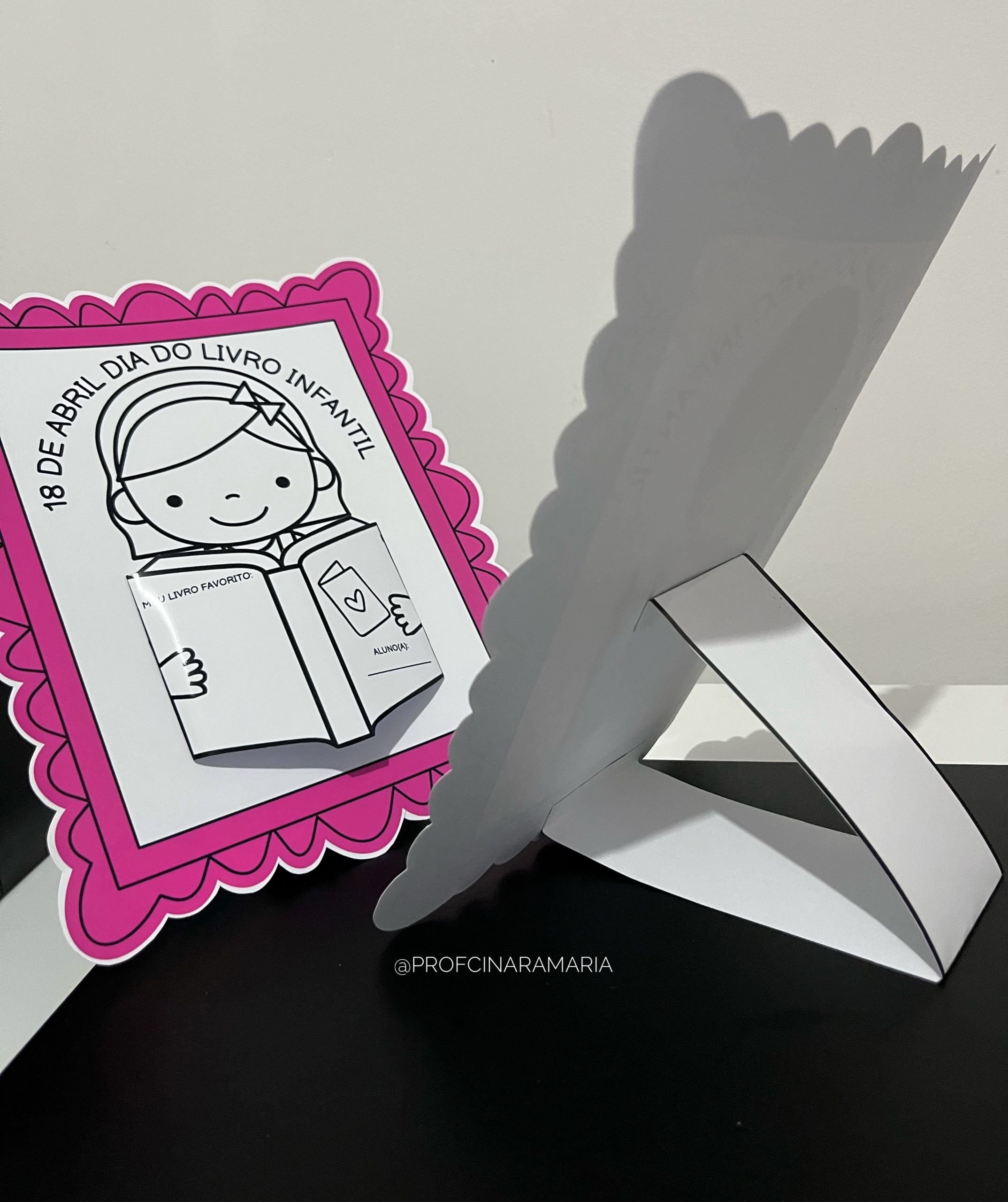 Quadrinho lembrancinha DIA DO LIVRO INFANTIL - Imagem 4