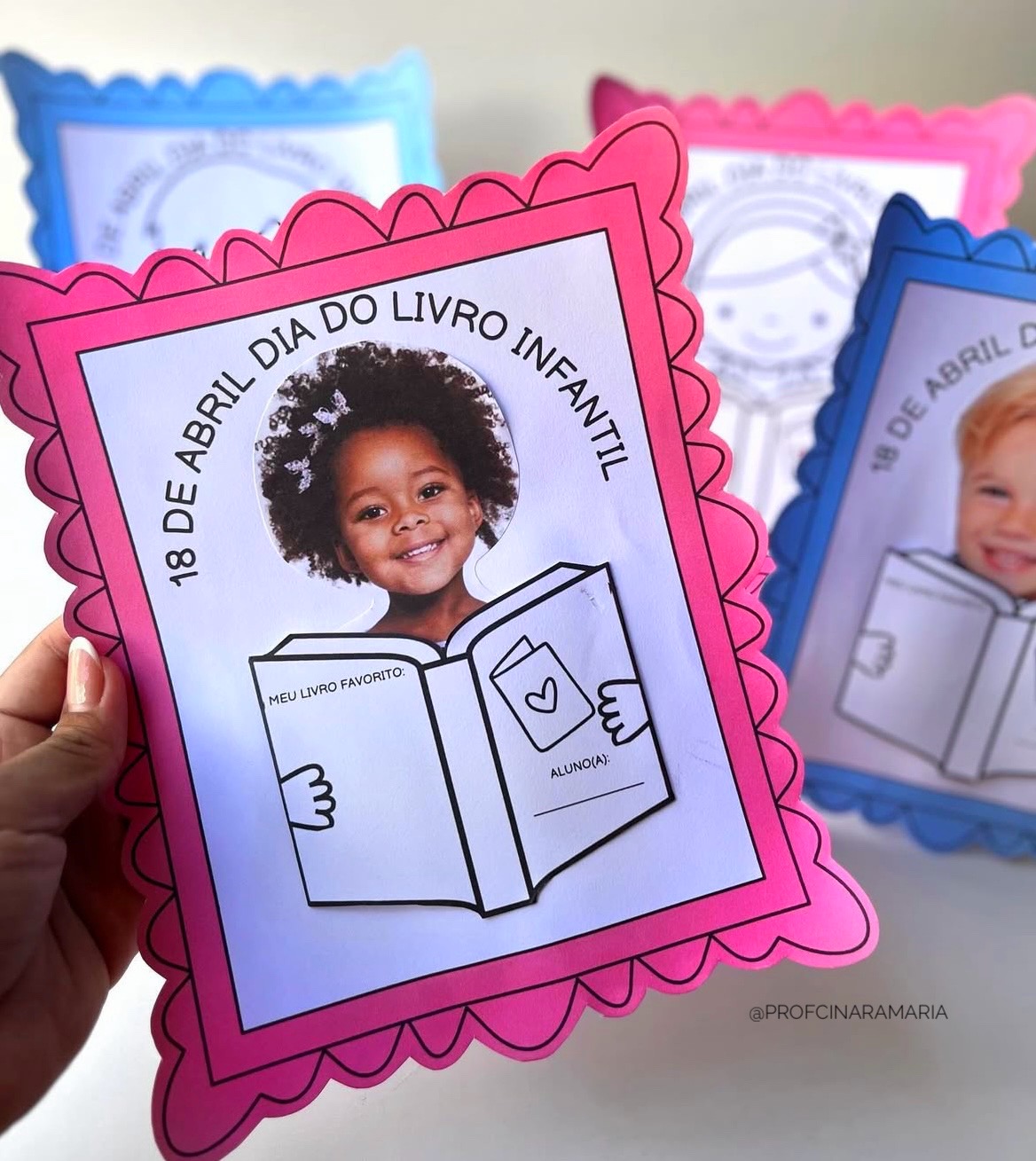 Quadrinho lembrancinha DIA DO LIVRO INFANTIL - Imagem 3