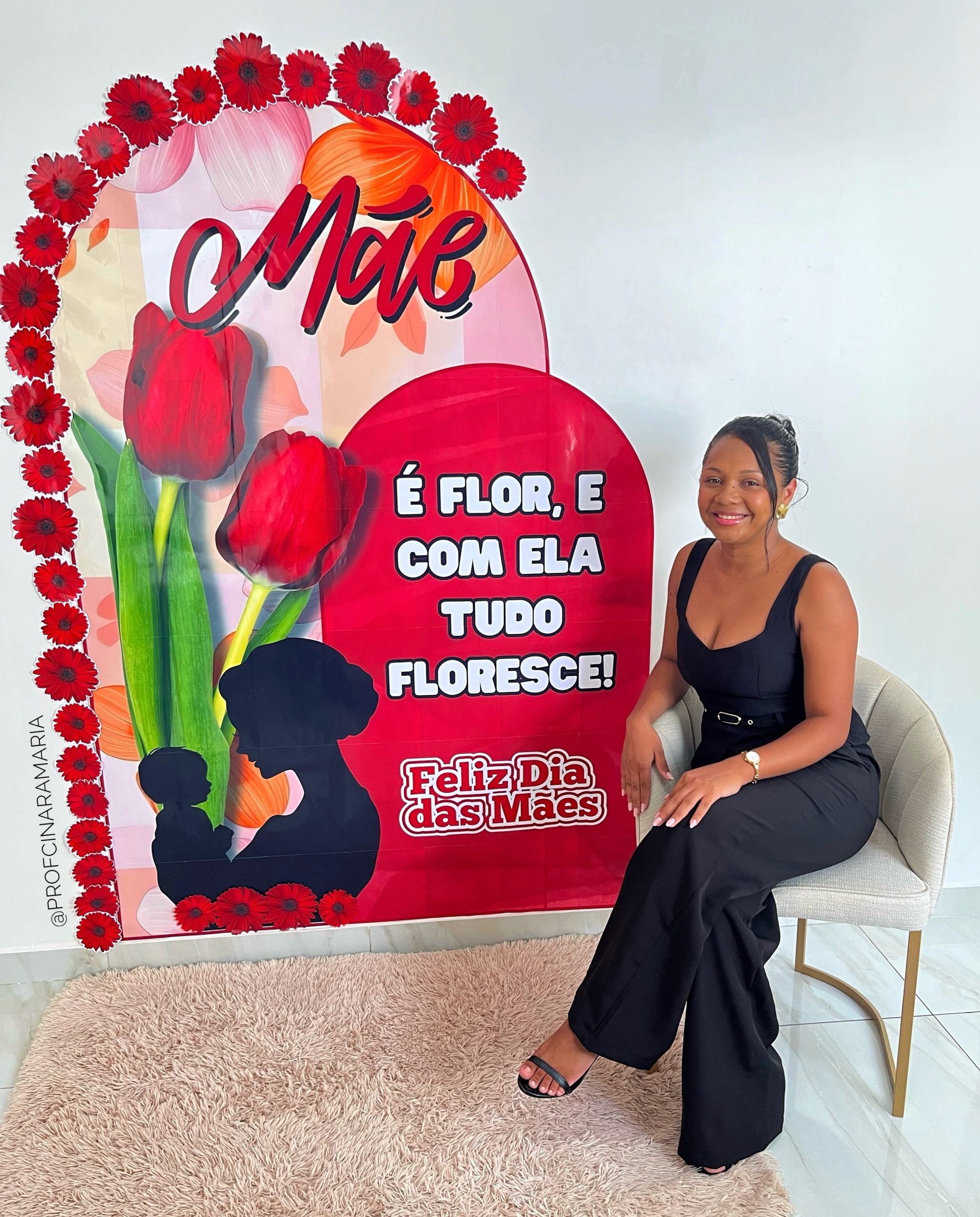 Painel cenário para foto DIA DAS MÃES