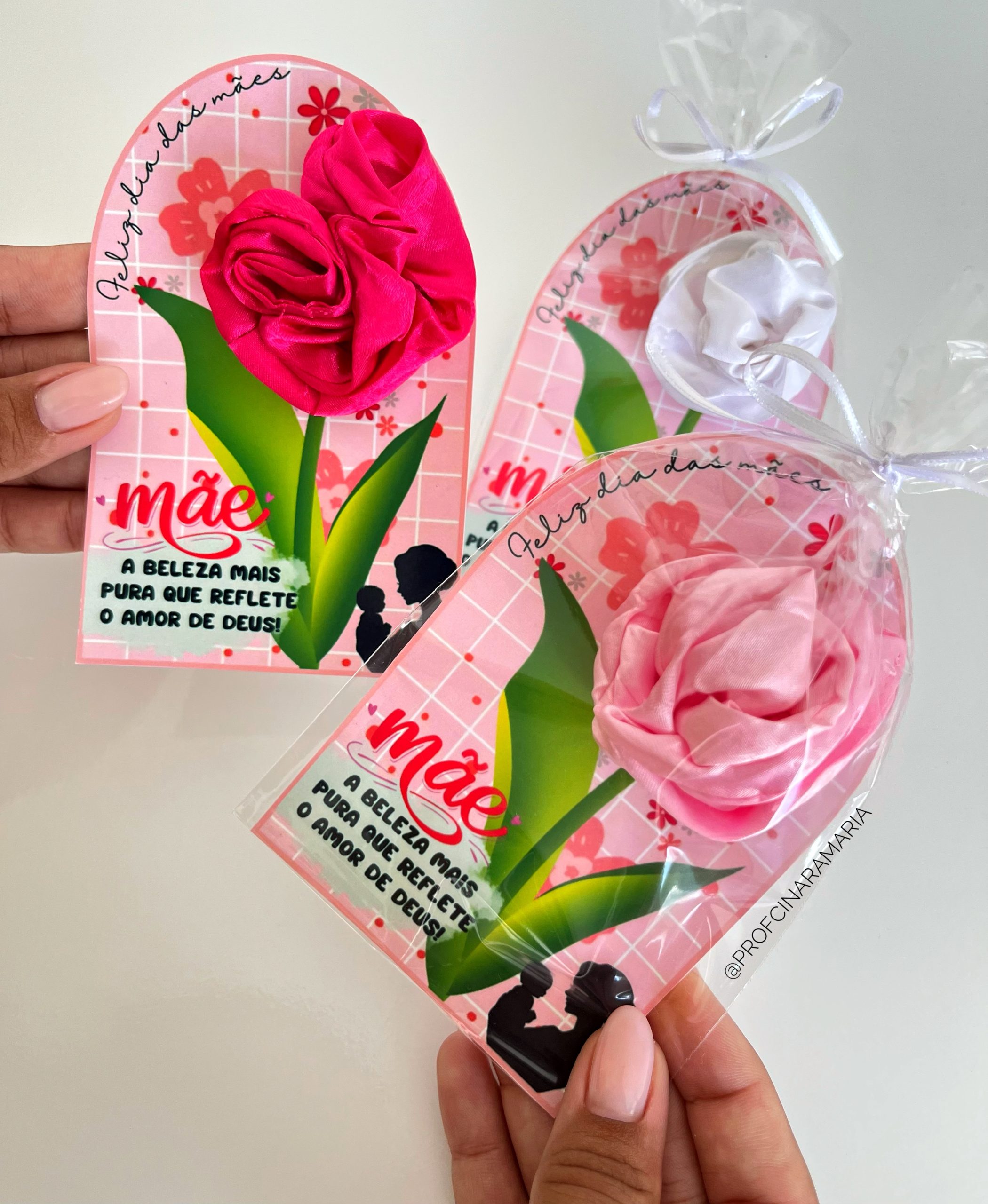 Cartão Flor lembrancinha DIA DAS MÃES
