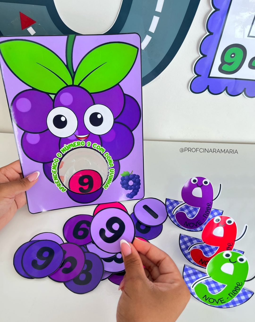 Kit número 9 – Professora Cinara Maria: Recursos pedagógicos