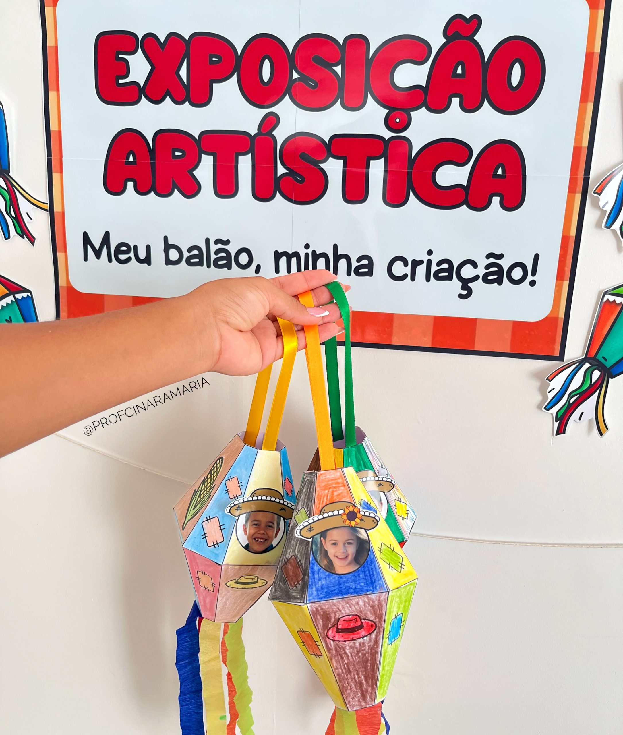 Oficina Balão Junino - Imagem 6