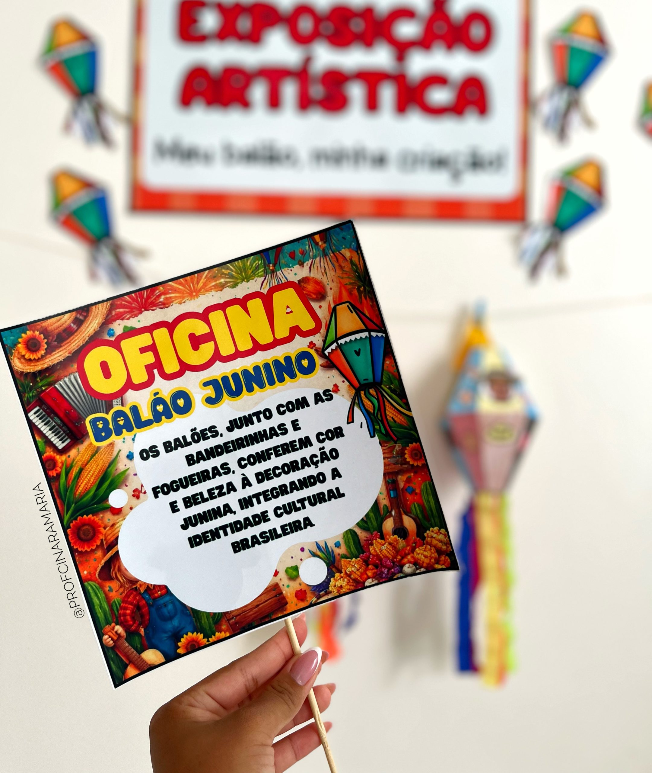 Oficina Balão Junino - Imagem 7