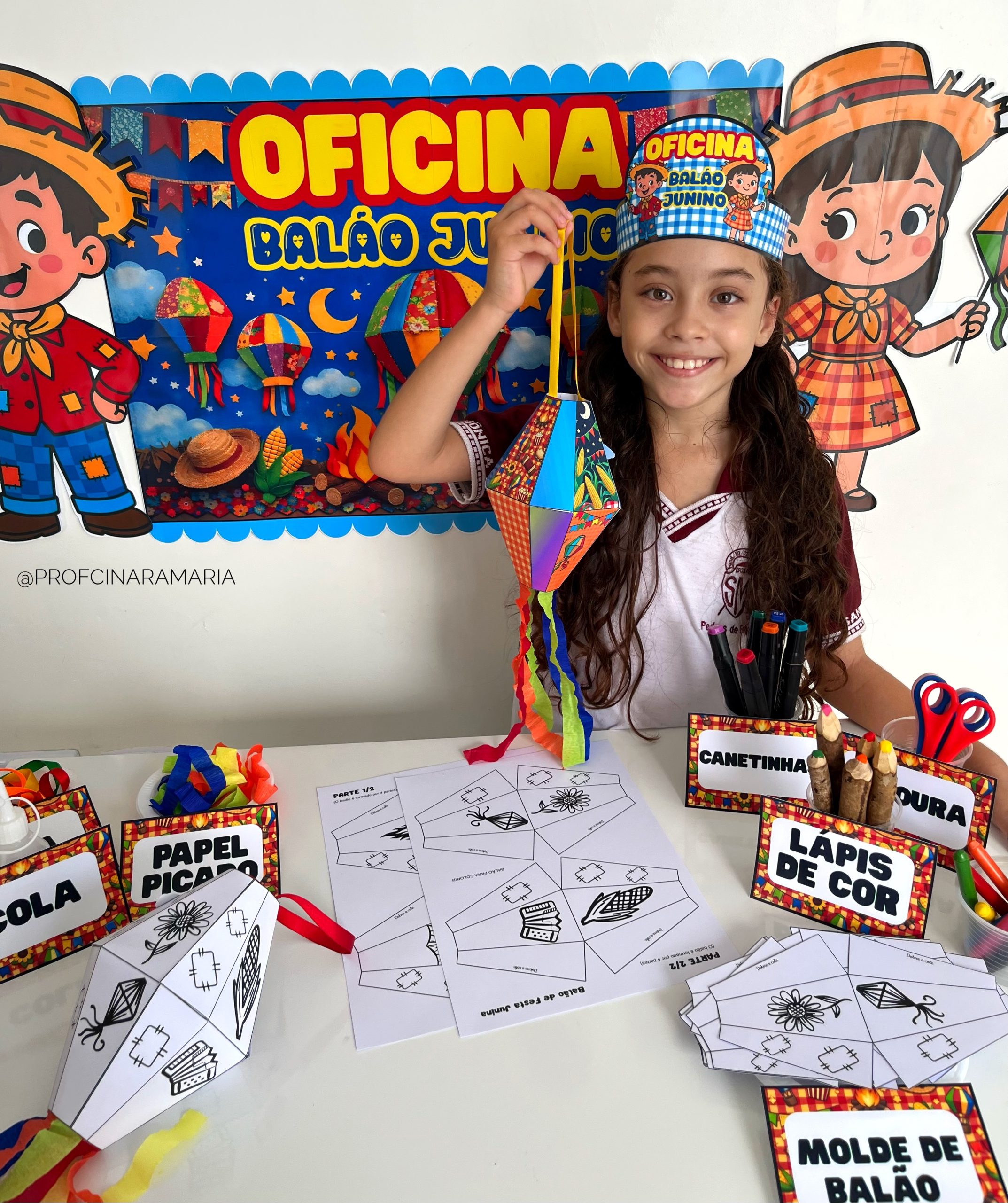 Oficina Balão Junino - Imagem 4