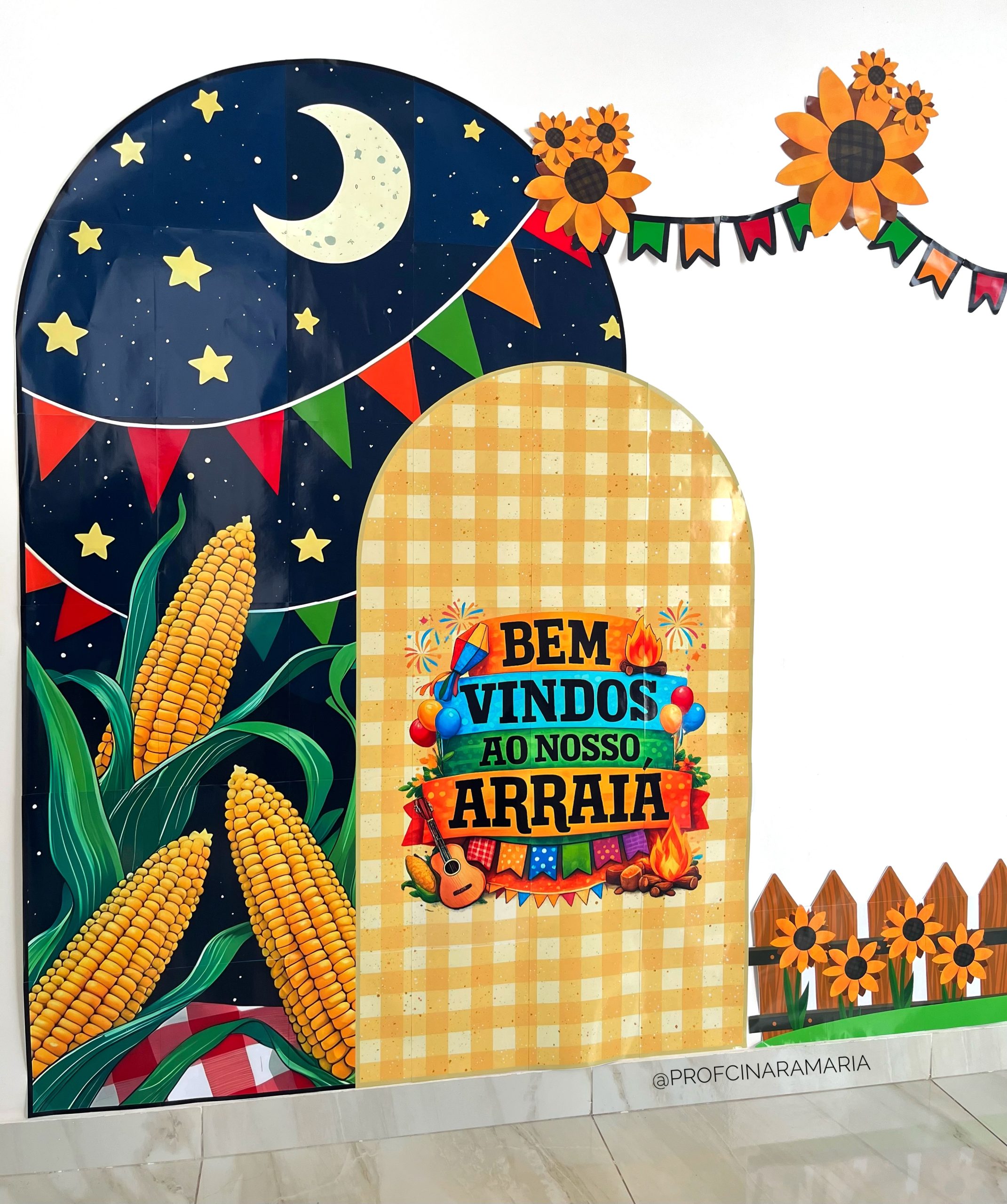 Painel Arco Nosso Arraiá - Imagem 3