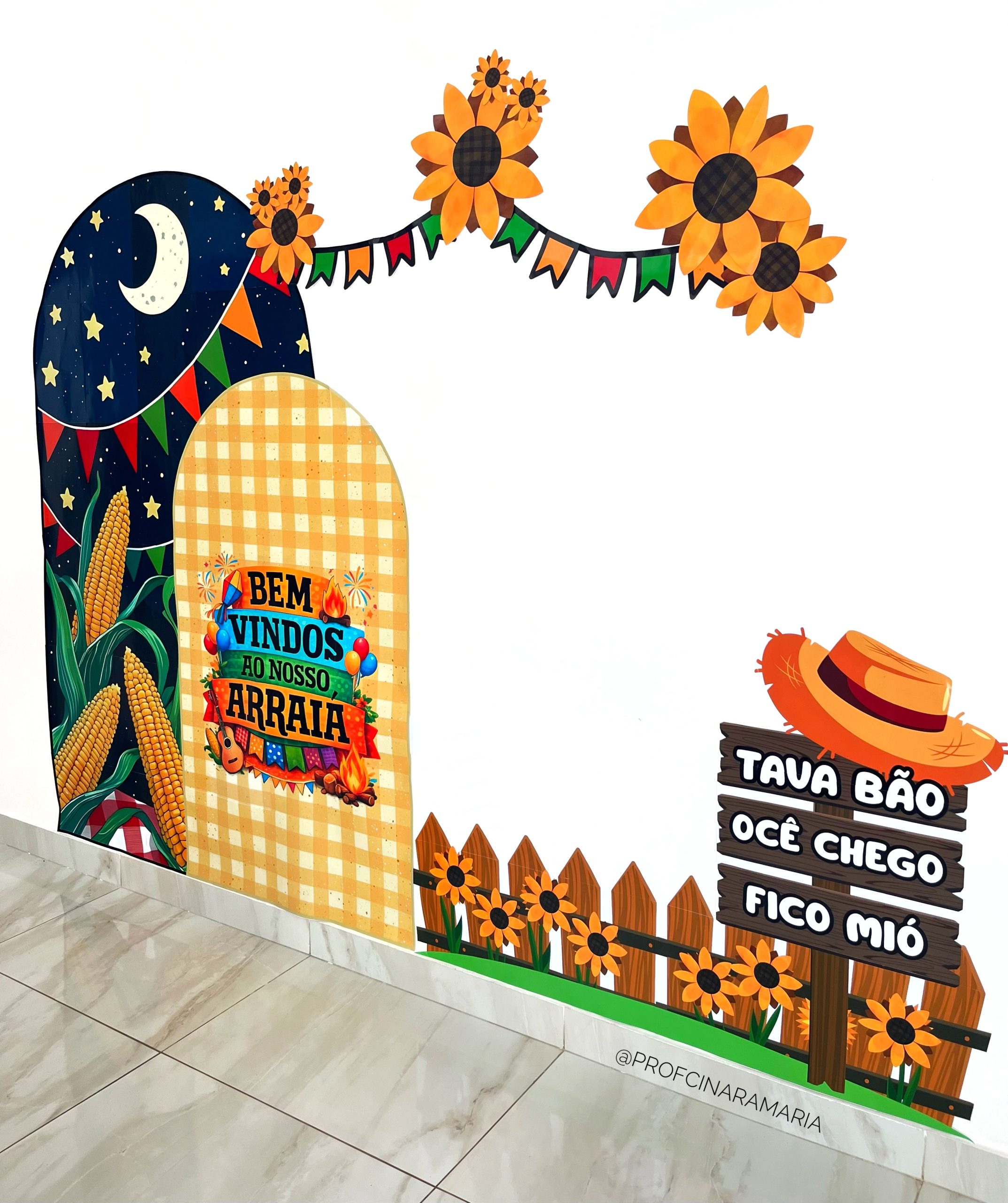 Painel Arco Nosso Arraiá - Imagem 4
