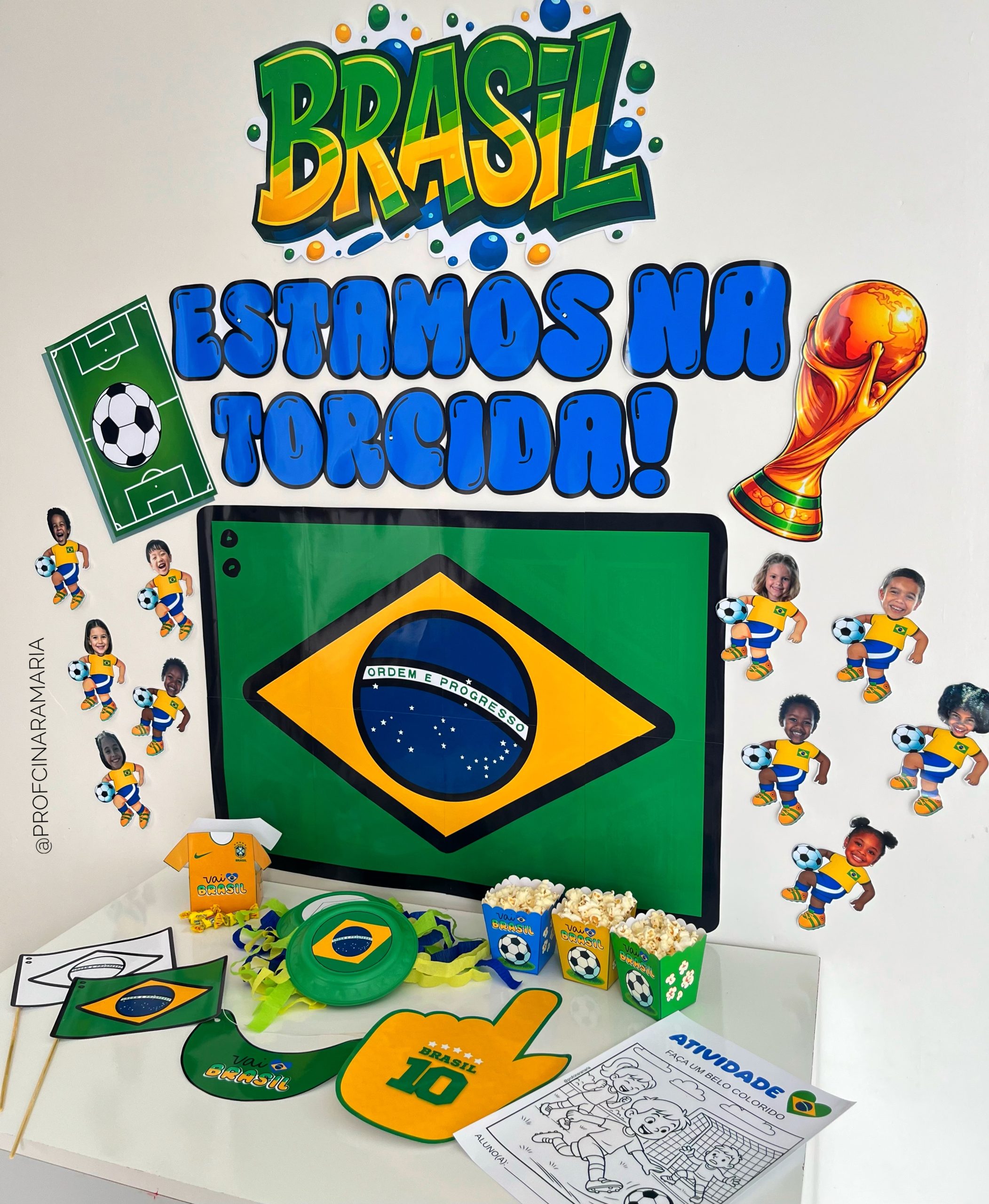Kit Na Torcida Pelo Brasil - Imagem 10