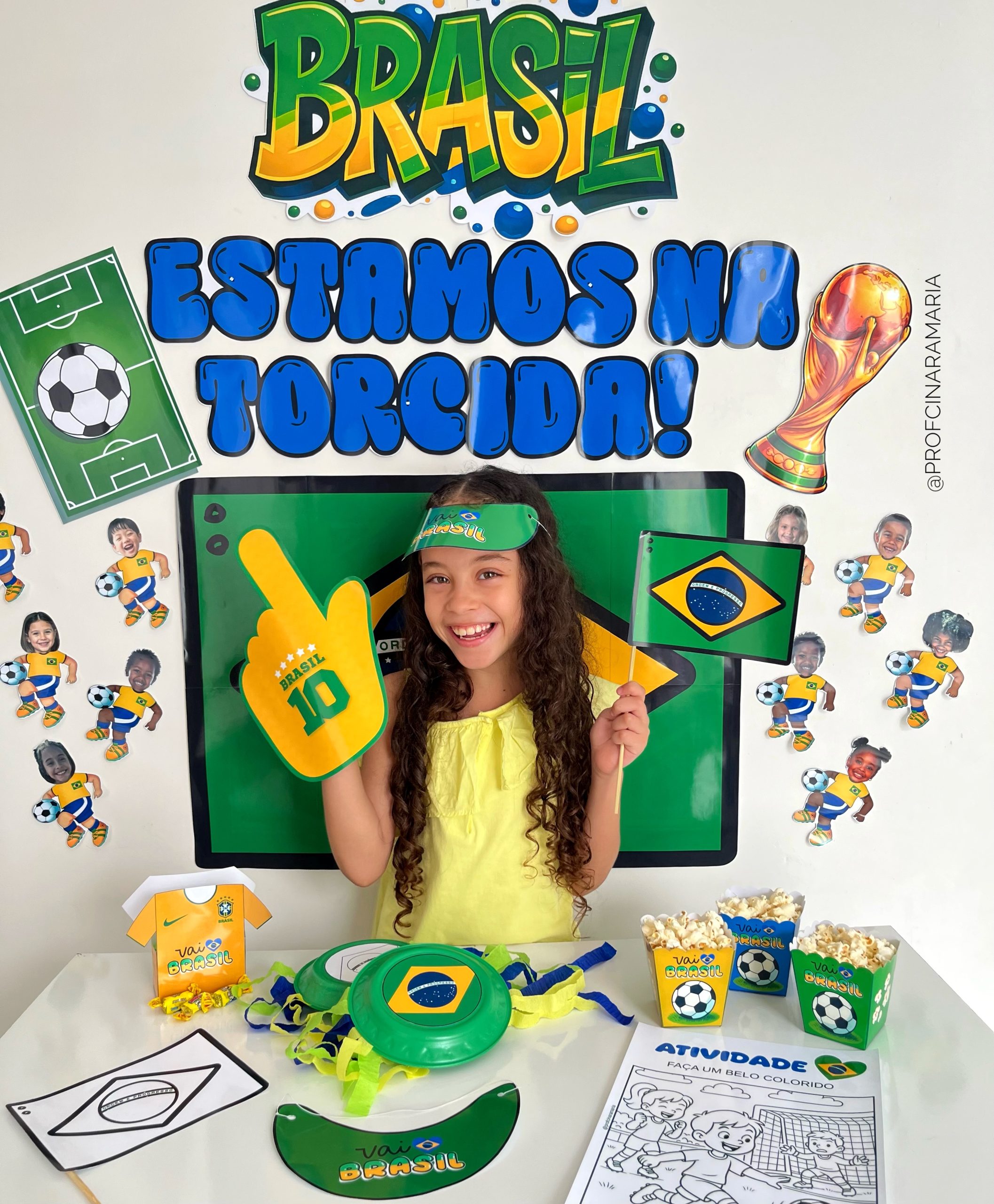 Kit Na Torcida Pelo Brasil