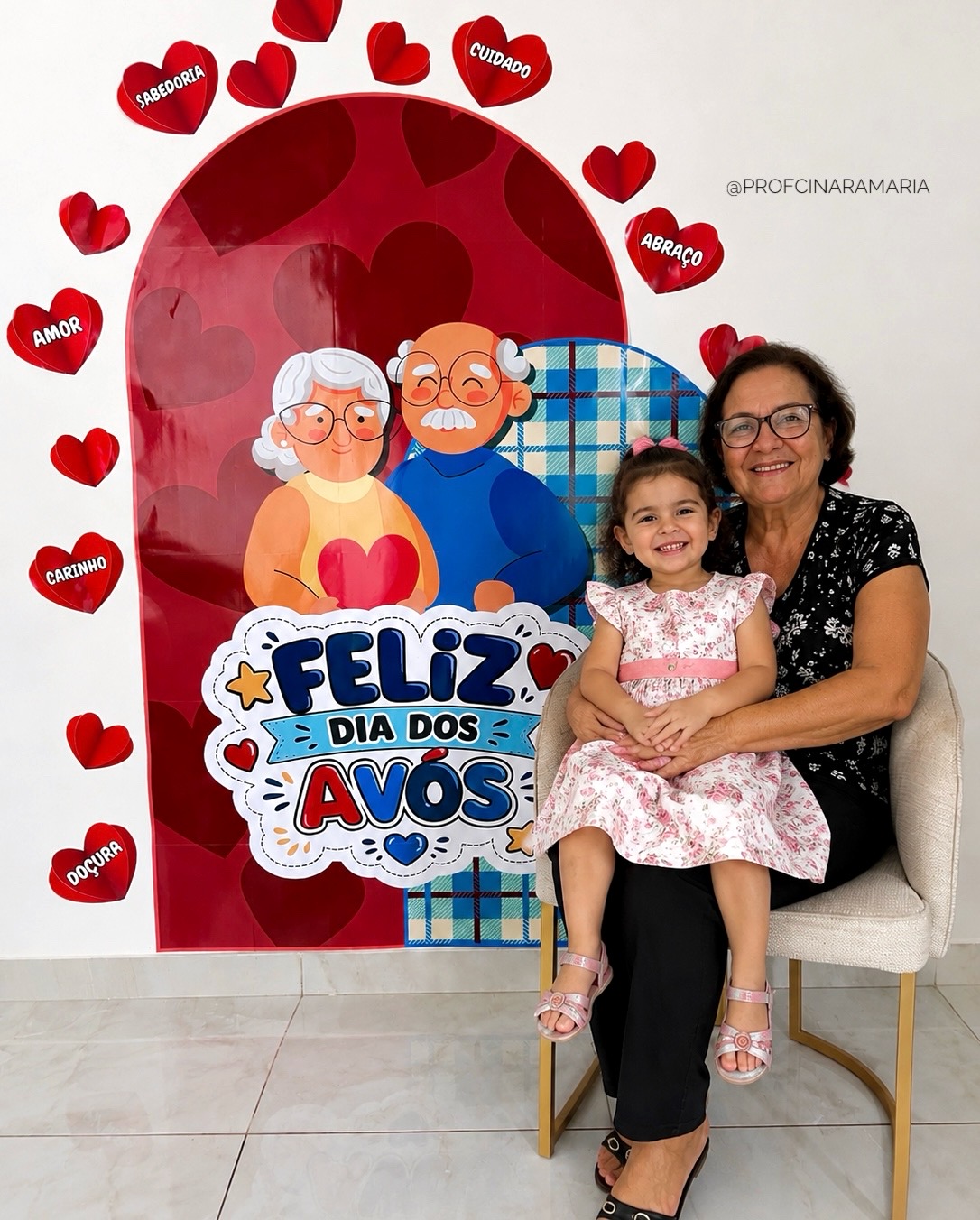 Painel arco DIA DOS AVÓS