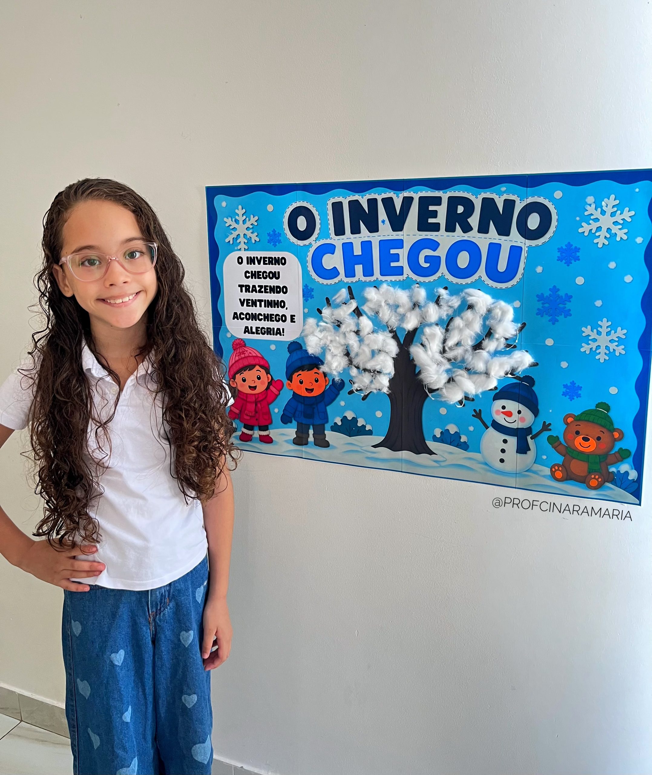 História na sacola A CHEGADA DO INVERNO + Banner colagem coletiva - Imagem 5
