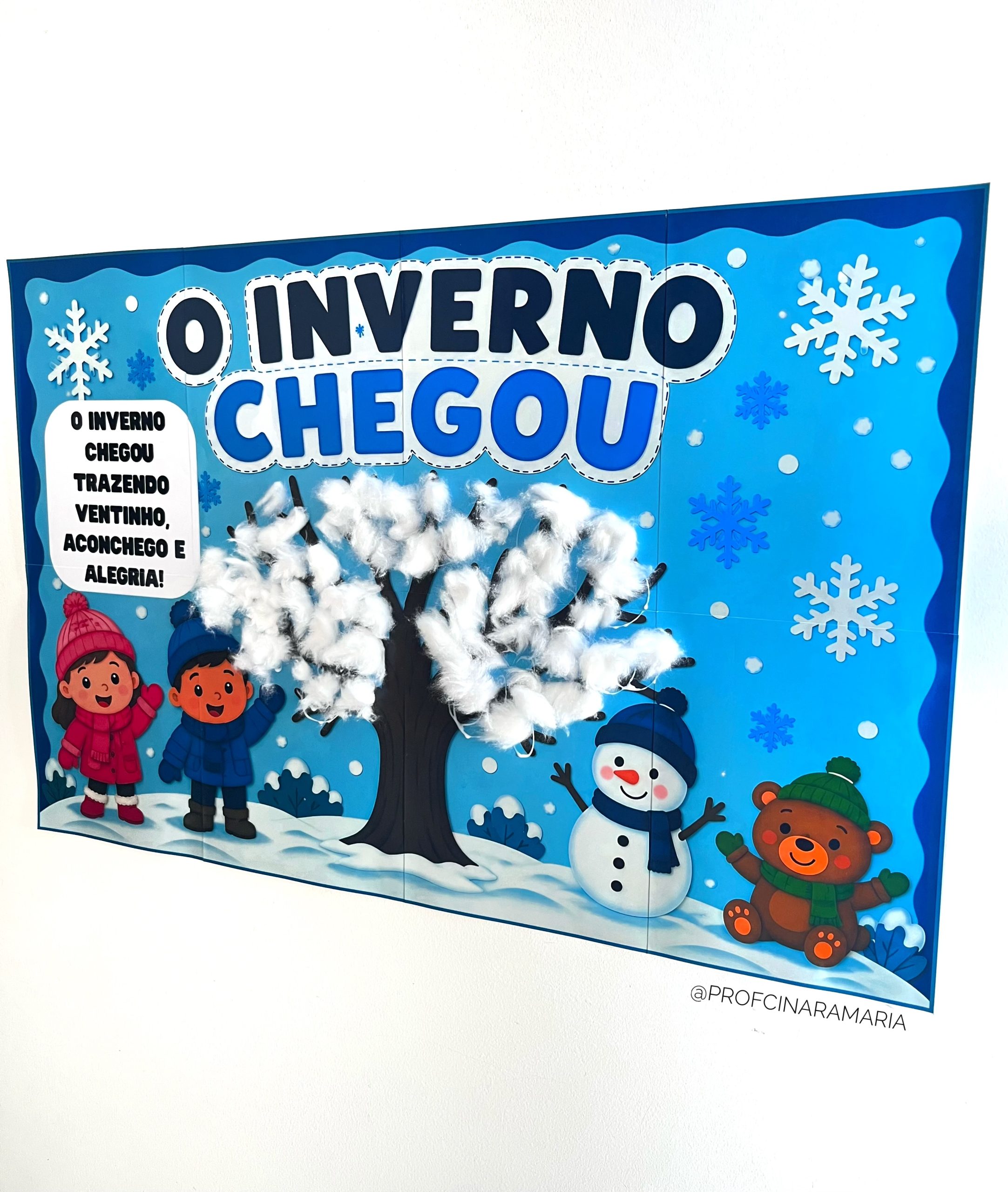 História na sacola A CHEGADA DO INVERNO + Banner colagem coletiva - Imagem 4