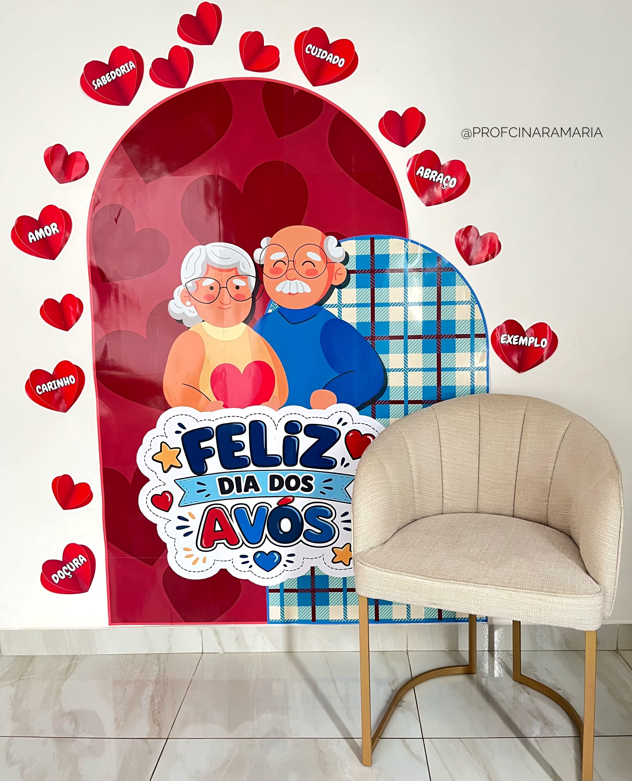 Painel arco DIA DOS AVÓS - Imagem 2