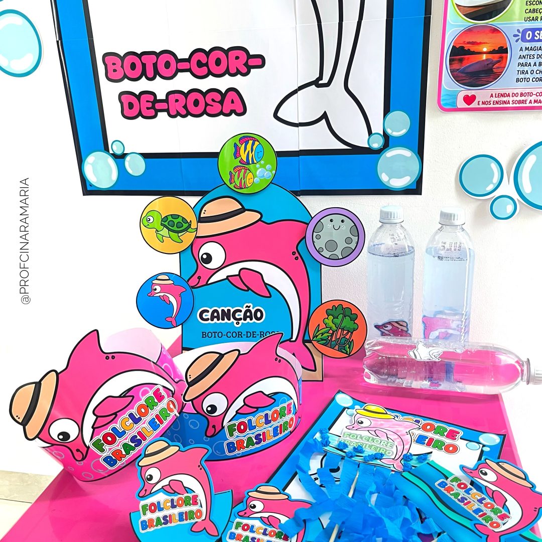 Kit lenda folclórica BOTO-COR-DE-ROSA