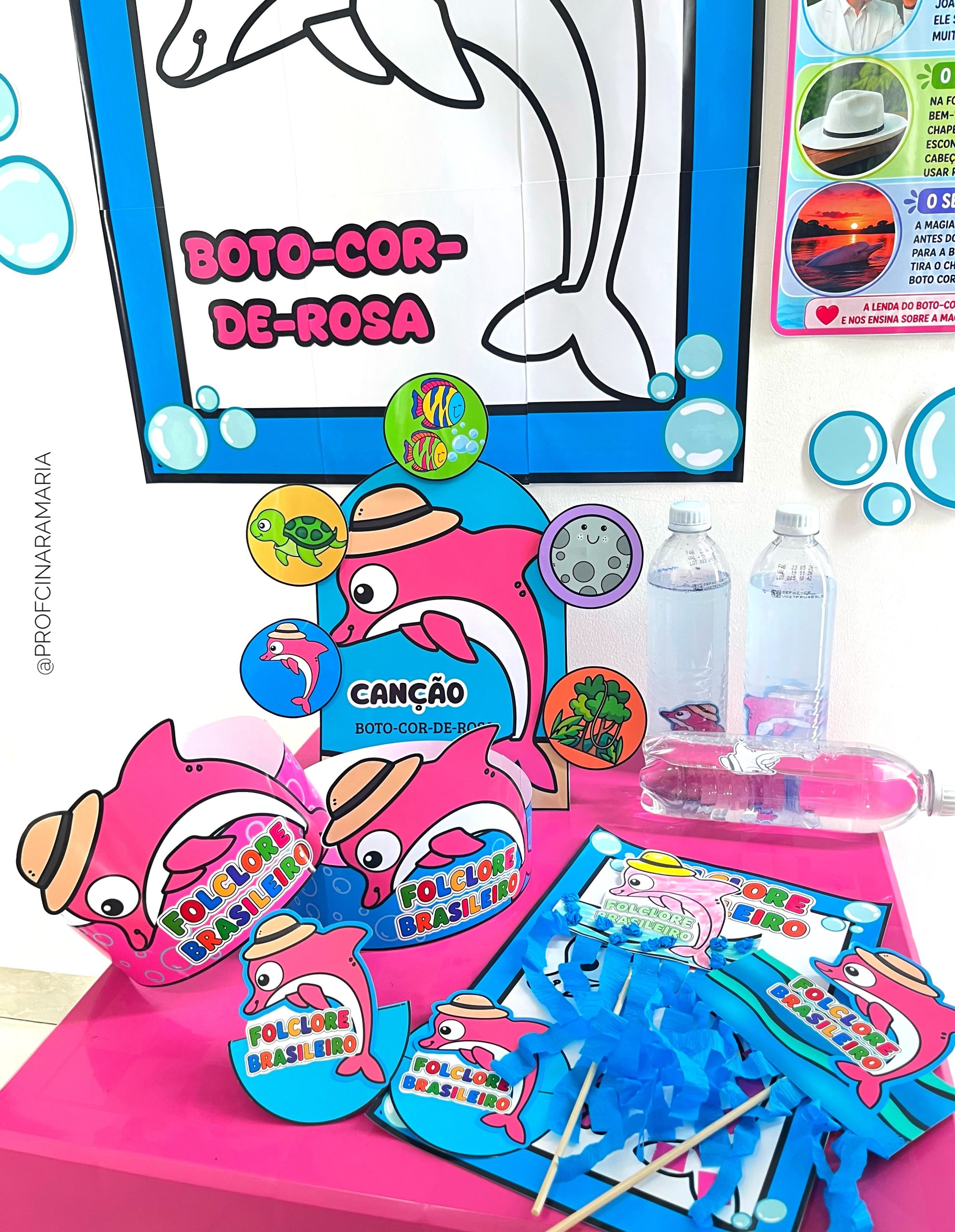 Kit lenda folclórica BOTO-COR-DE-ROSA