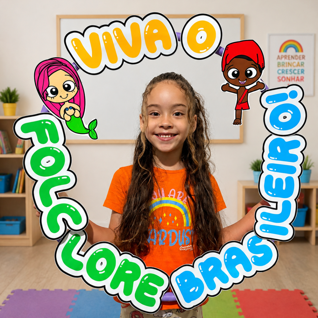 Decoração bambolê FOLCLORE