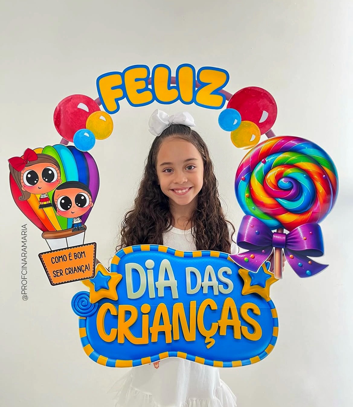 Decoração bambolê DIA DAS CRIANÇAS