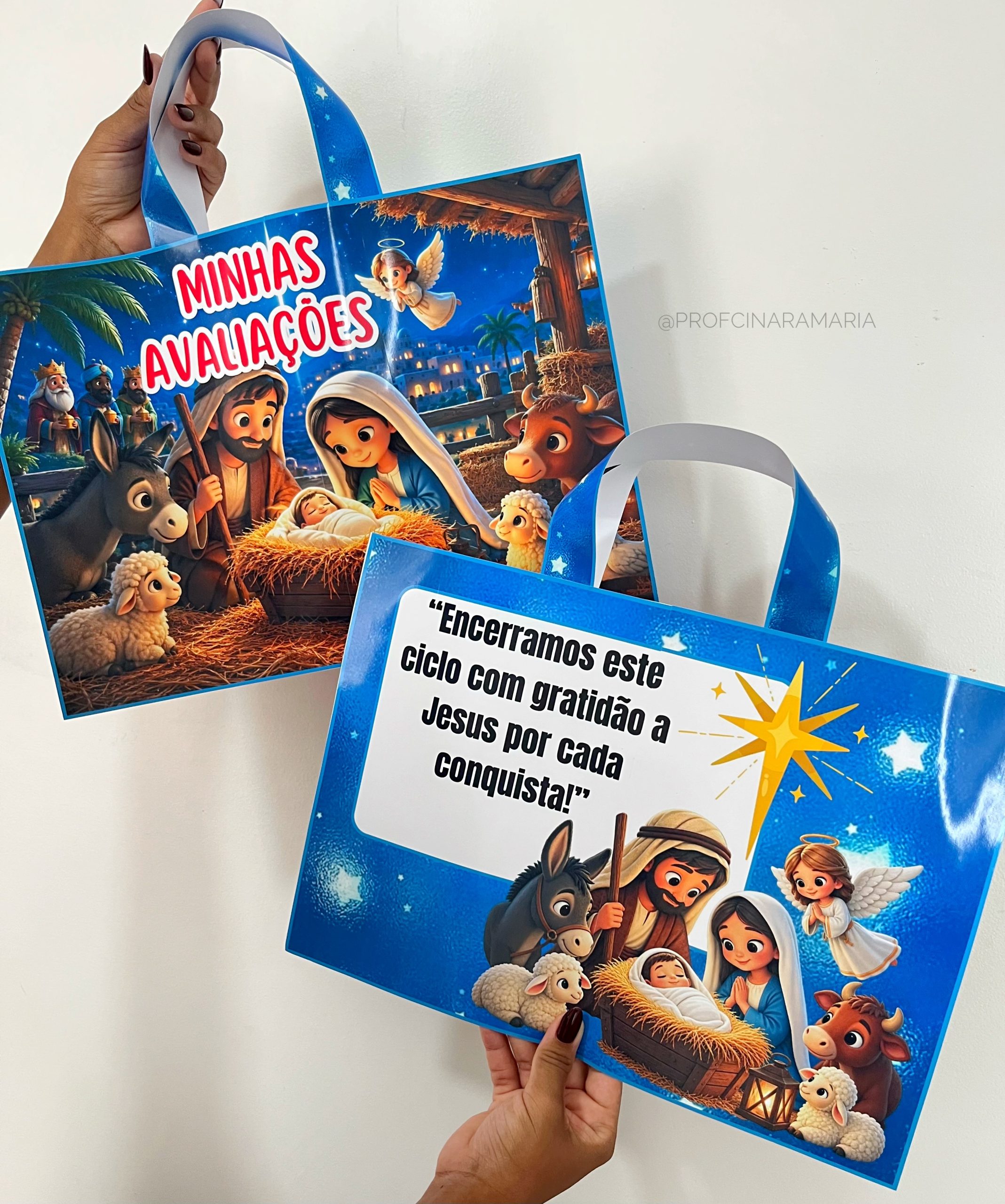 Kit sacolas e lapela benções de natal – Avaliações e Atividades